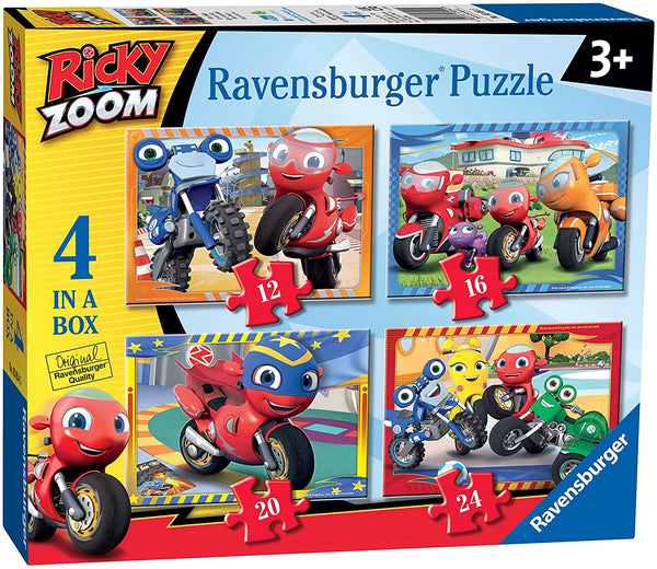 Ravensburger Ricky Zoom 4 in a Box Puzzle