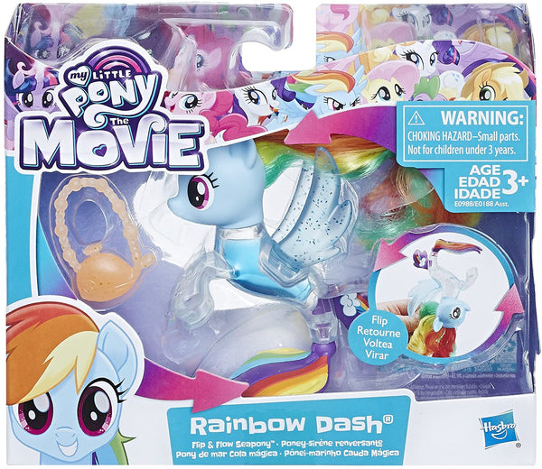 My Little Pony  the Movie - Rainbow Dash Flip & Flow Seapony Figure