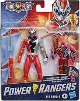 Power Rangers Dino Fury Figure - Red Ranger