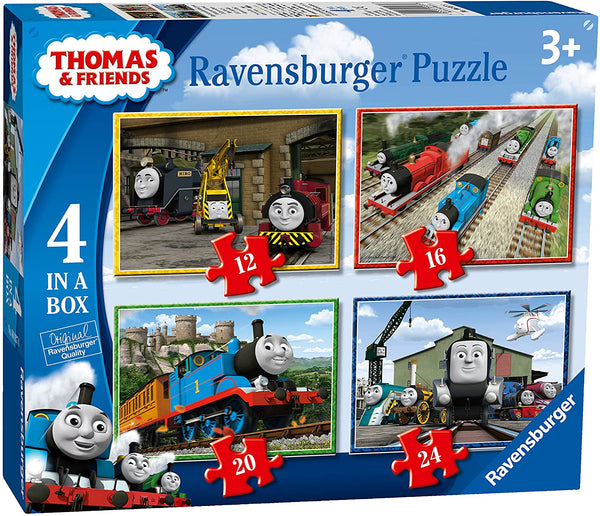 Ravensburger 06937 Thomas & Friends Let's Go To Work 4 in a Box Puzzle