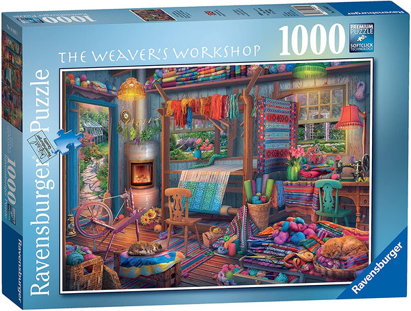 Ravensburger 14843 The Weaver's Workshop 1000p Puzzle