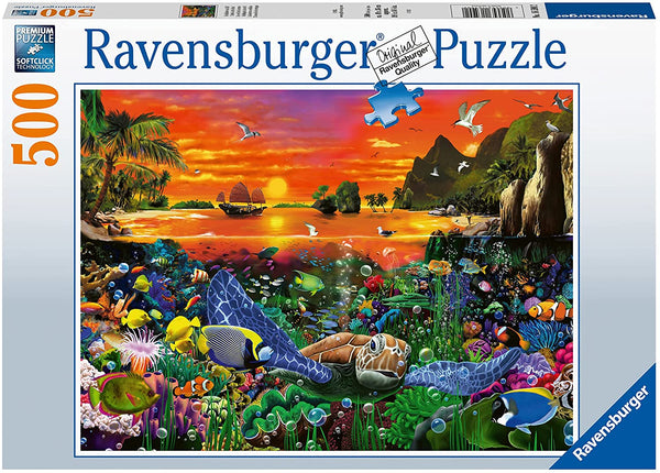 Ravensburger 16590 Turtle in the Reef 500p Puzzle