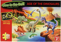 Glow-in-the-Dark Age of the Dinosaurs 100p Puzzle