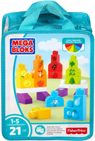 Mega Bloks First Builders Bag Blue (21pcs)