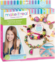 Make It Real Decoupage Jewelry - Jewelry making Kit