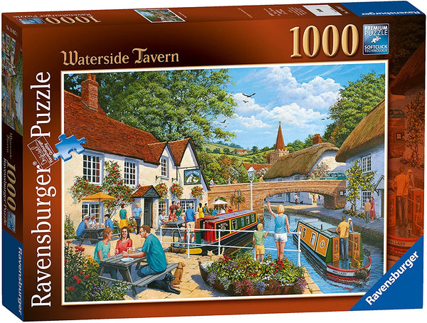 Ravensburger 19695 Waterside Tavern 1000p Puzzle