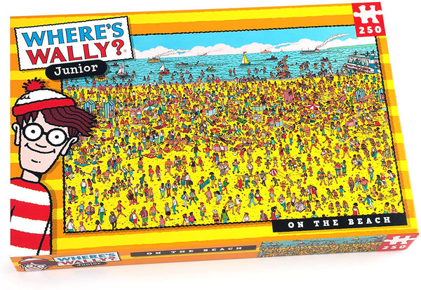 Where's Wally? Junior - On the Beach 250p Puzzle
