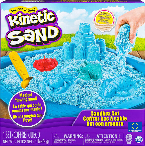 Kinetic Sand Sandbox Playset - Blue