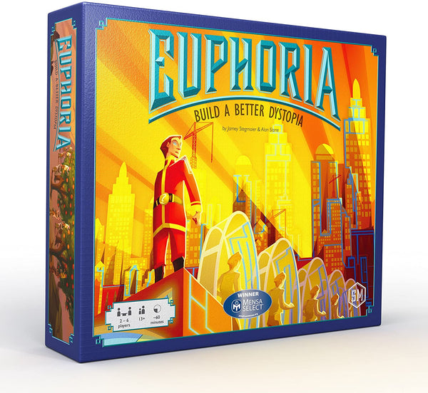 Euphoria: Build a Better Dystopia (With Game Trayz Insert)
