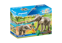Playmobil 70324 Family Fun Elephant Habitat