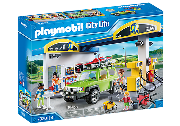 Playmobil    70201    Gas station