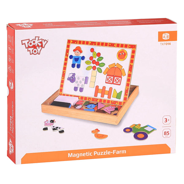 Tooky Toys Magnetic Puzzle-Farm