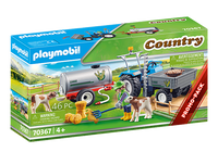 Playmobil 70367 Country Promo Loading Tractor with Water Tank