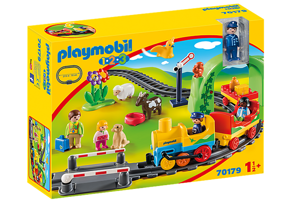 Playmobil    70179    1.2.3 My First Train Set