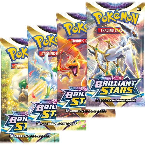 Pokémon Sword & Shield Brilliant Stars Booster Packet