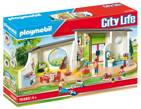 Playmobil 70280 City Life Pre-School Rainbow Daycare