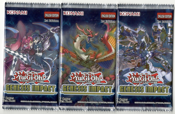 YU-GI-OH! Genesis Impact Booster Pack Happy Go Lucky YU-GI-OH! Genesis Impact Booster Pack Happy Go Lucky