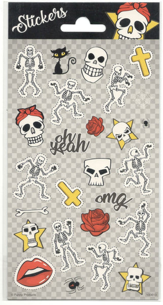 Sticker Sheet - Skeleton