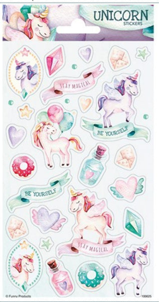 Sticker Sheet - Unicorn