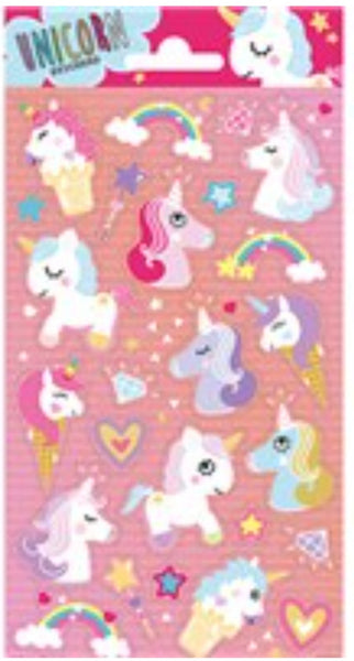 Sticker Sheet - unicorn