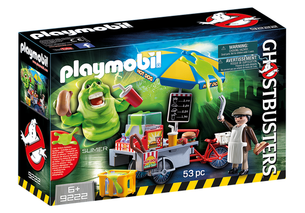 Playmobil 9222 Ghostbusters™ Slimer with Hot Dog Stand