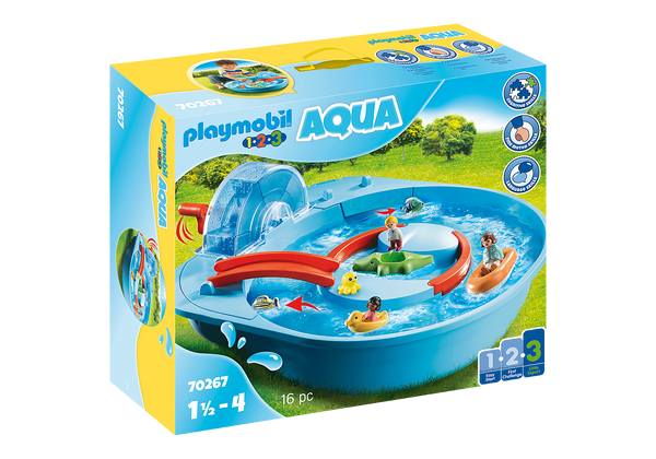 Playmobil 70267 AQUA Splish Splash Water Park 1.2.3