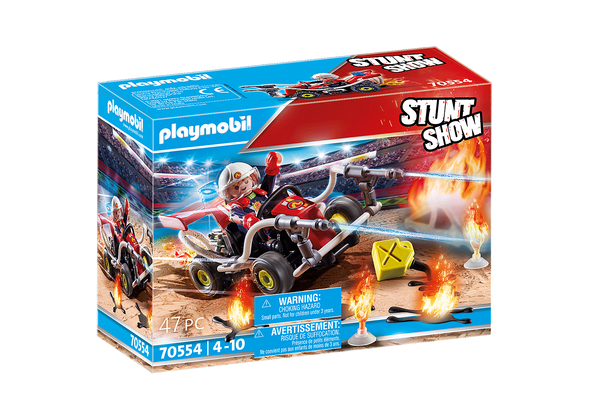 Playmobil 70554 Stunt Show Fire Quad