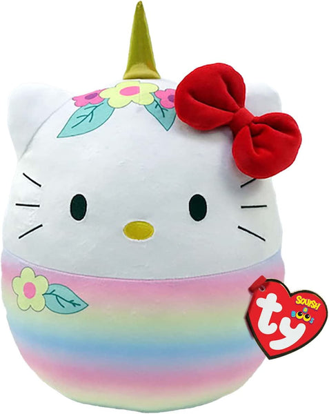 TY 39329 Hello Kitty Flowers - SQUISH-A-BOO - 14"