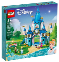 LEGO ® 43206 Cinderella and Prince Charming's Castle