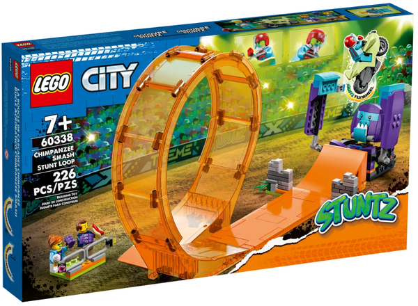 LEGO ® 60338 Smashing Chimpanzee Stunt Loop