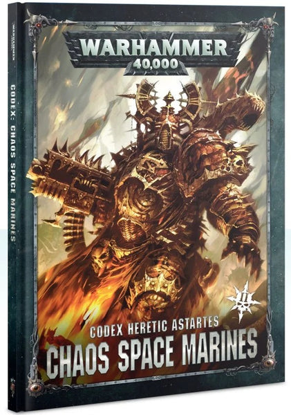 Warhammer 40000 40K - Codex : Chaos Space Marines Hardback