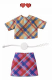 Barbie Fashion Accessories - Barbie Outfit Tartan Skirt