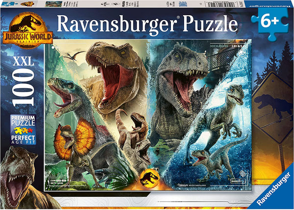 Ravensburger 13341 Jurassic World Dinosaur Species Surveillance 100p Puzzle