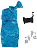 Barbie Fashion Accessories - Barbie Outfit Blue Dress with Bow