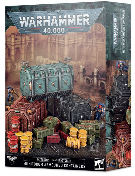 Warhammer 40000 40K - Battlezone: Manufactorum – Munitorum Armoured Containers