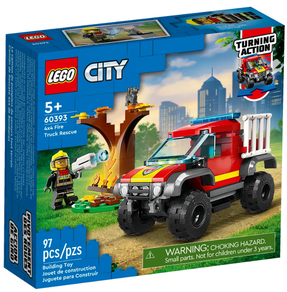LEGO ® 60393 4x4 Fire Truck Rescue