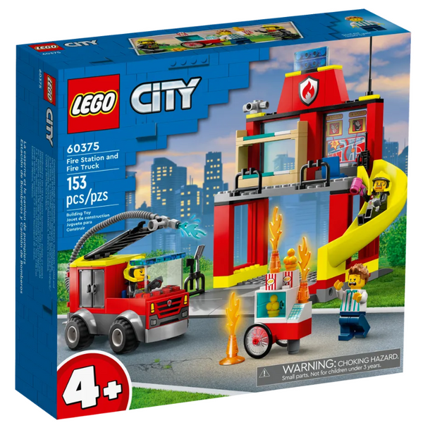 LEGO ® 60375 Fire Station and Fire Truck