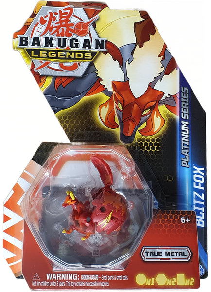 BAKUGAN Legends - Platinum Series - Blitz Fox