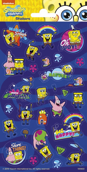 Sticker Sheet - Spongebob Squarepants