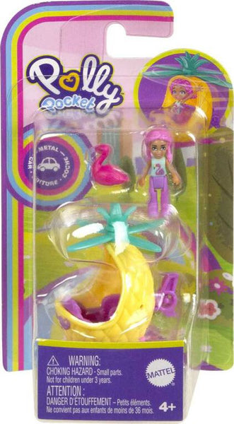 Polly Pocket HKV61 Doll & Vehicle - Helicopter