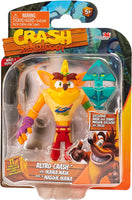 Crash Bandicoot Action Figures With Ika Ika Mask