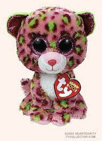 TY    Lainey Leopard Cat - Beanie Boo - Medium