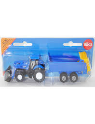 Siku 1630    1:87 NEW HOLLAND W/UNIVERSAL MANUARE SPREADER