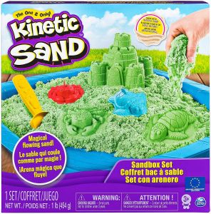 Kinetic Sand Sandbox Playset - Green