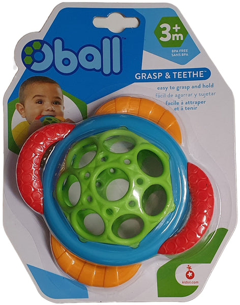 O Ball Grasp & Teeth Teether