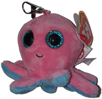 TY Sheldon Octopus - BOO - KEY CLIP