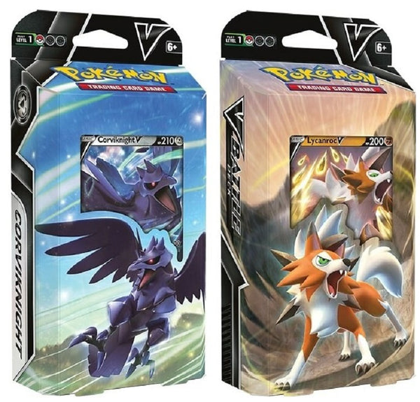 Pokémon Battle Deck - Corviknight V or Lycanroc V