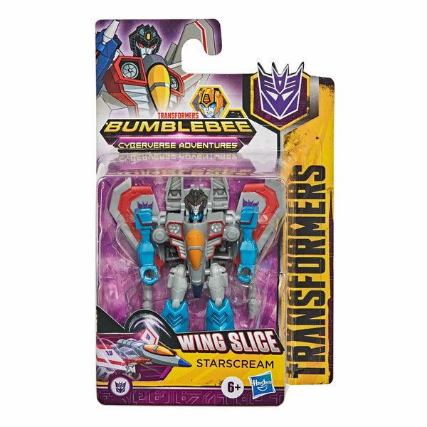 Transformers - Bumblebee Cyberverse Adventures - Scout Class Figure: Wing Slice Starscream
