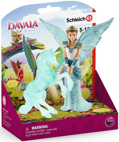 Schleich 70587    MOVIE Eyela with unicorn-ice-sculpture