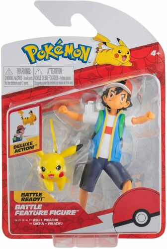 Pokemon - Battle Feature Figure - Ash & Pikachu